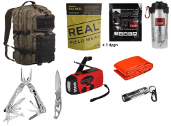 Krislåda - BOB Ryggsäck med Mat och Tillbehör