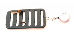 A.Jensen Pin On reel Med Fly Patch