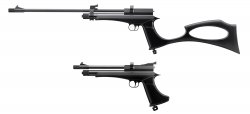 Artemis CP2 Rifle CO2 5,5mm Black