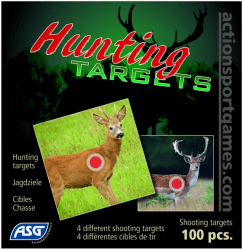ASG Hunting Shooting Targets 14x14cm 100pcs