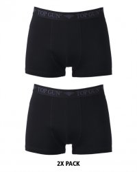 Mil-Tec Top Gun Boxer Shorts 2pcs - Black