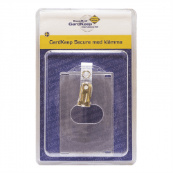 CardKeep Secure with Clamp- Vertical