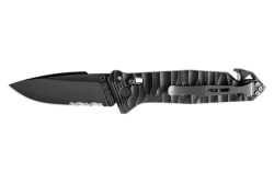 TB Outdoor S200 C.A.C Serrated - Svart PA6
