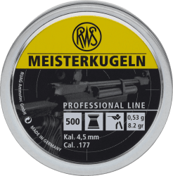 RWS MEISTERKUGELN Gevär 4,48 mm 0,53G Gul