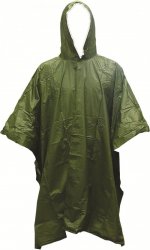 Highlander PVC Poncho - Olive