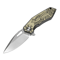 M-Tac Fällkniv Typ 12 - Svart/Sand