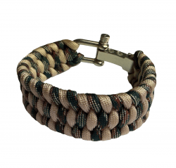 HLTD Paracordarmband med Schackel 28mm