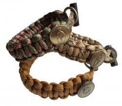 HLTD Paracordarmband Spartan Survival 20mm