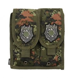 Inspire Molle Dubbel M4 Mag Pouch Digital Woodland