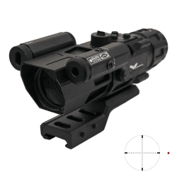 JS-Tactical Prisme Optik 4x32 med Rödlaser