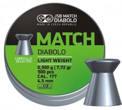 JSB Match Diabolo, Pistol 4,49mm 0,475g