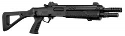 Black Ops Fabarm STF12 Compact Shotgun Pump Gas 6mm - Svart