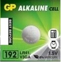 GP Alkaline Button Cell Battery LR41 1.5V 192 V3GA