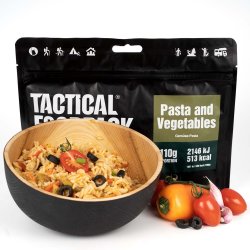 Tactical Foodpack Pasta and Vegetables 110g