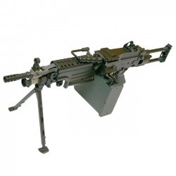 A&K M249 Para Elektrisk Full Metall Box Mag