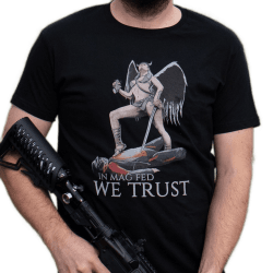 In Mag Fed We Trust T-Shirt by Warheads Paintball