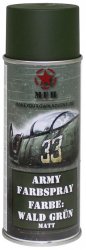 MFH Army Spray Paint 400 ml Forest Green Matt