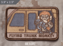 MSM Patch - Flying Trunk Monkey