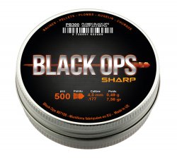 Black Ops Sharp Pointed 0,49g 4,5mm 500rds