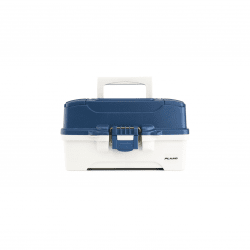 Plano 2 Tray Box MTL Blue/Off White
