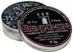 Crosman Benjamin Cylinder Pellets .20 Cal (5,08mm) 0,93g - 500pcs