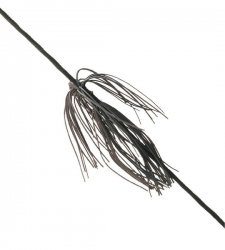 Saunders Waterproof Rubber Whiskers Black 2pr