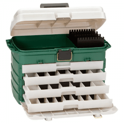 Plano Betesbox 4 Drawer Box Green/Silver