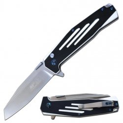 MTech Button Lock Black White