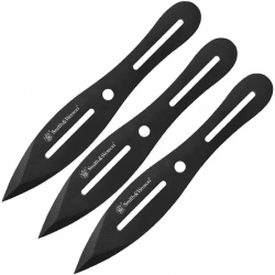 Smith&Wesson Throwing knife Set of 3 Black