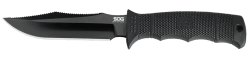 SOG SEAL Pup Elite Black TiNi Straight Edge