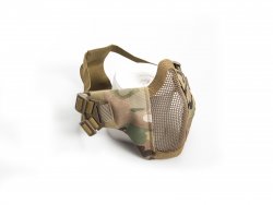 Strike Systems Metal Mesh Mask with Cheek Pad
