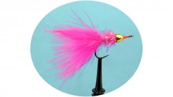 Streamer Tävlingsflugan Rosa #6