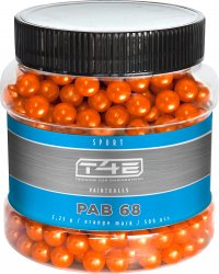 Umarex T4E Paintballs Orange .68 3,35g - 500st