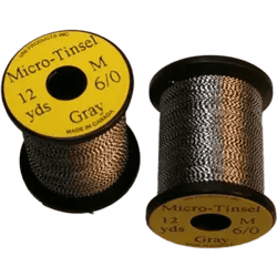 Uni Thread Micro Tinsel 6/0 12 YDS