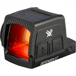 Vortex Defender-ST Enclosed Solar Red Dot 3 MOA Auto Shutoff Multi Reticle