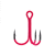 BKK SPEAR-21 UVP Treble Hook, Pink