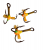Lyskrok med Tofs 3-Pack