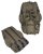 Mil-Tec Combat Duffel Bag with Wheels - OD