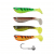 Berkley Pulse Shad MixBox with Jigheads 8cm