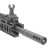 King Arms M4 TWS M-LOK Rifle Ultra Grade II - Svart
