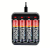 Tipsun KIT 1.5V AA Rechargeable Lithium-Ion Battery with Charger