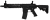 G&P Colt MK18 Mod I AEG 6mm - Svart