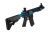 Cybergun Colt M4 Blue Fox Keymod Full Metal AEG 6mm