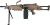 Cybergun FN M249 Para(P) AEG - Dark Earth