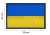 Patch Flagga Ukraina