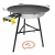 Hällmark Set 78 cm with Gas Burner Black 58 cm