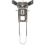 MFH Fox Pot Support Stainless