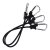 Fosco Bungees Packremmar med Karbinhake 24"