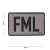 101 INC PVC Patch - FML