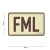 101 INC PVC Patch - FML
